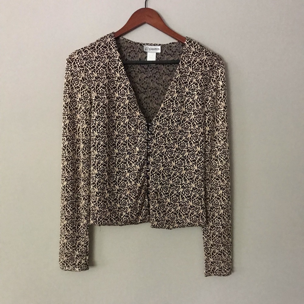 Gantos - long sleeve blouse with buttons